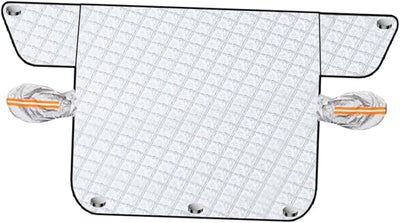 Car Snow Cover Snow Car Frost Car for Snow Hood Car Essentials Car Covers Sunscreen Car Windshield Sun Shade Car Shade Car Windscreen Car Snow Accessories Car Snow Shovel 5 Magnets