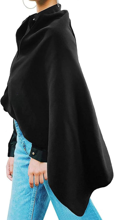 Heated Blanket Electric Throw Shawl Wraps for Women USB Powered Fast Heating Electric Blanket Zipper Fleece Warm Shawl