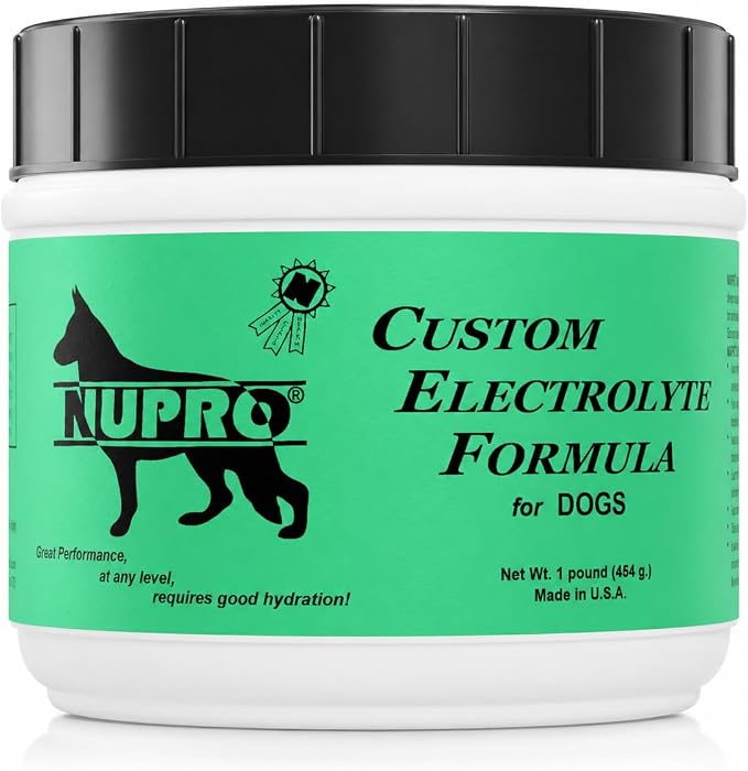 Custom Electrolytes for Dogs | For active and working dogs, Supports hydration and fluid balance, Ideal before and after strenuous activity.