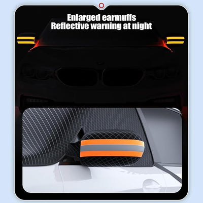 Car Windshield Snow Cover for Hyundai Tucson 2022-2024, Car Windshield Cover for Ice and Snow Winter Magnetic Windshield Frost Cover with Side Mirror Covers for Most Vehicle Car SUV