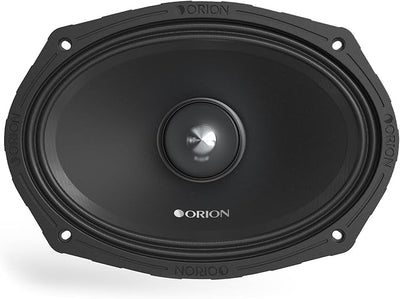 ORION XTR XTX6954 High Efficiency 6x9 Mid-Range Bullet Loudspeakers, 1600W Max Power, 400W RMS, 4 Ohm, 2" Voice Coil - Pro Car Audio Stereo, Midrange Speakers (Pair)