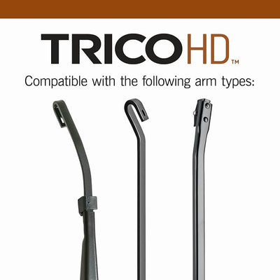 Trico 66-130 66 Series Heavy Duty Winter Wiper Blade for Curved or Flat Windshields, 13" (Pack of 1)