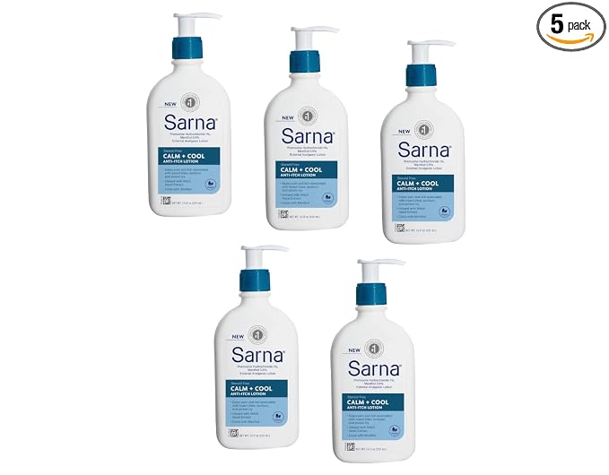 Calm + Cool Anti-Itch Lotion 7.5 Fl. Oz. (Pack of 5)
