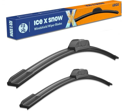 26"+22" Water Repellent Windshield Wiper Blades Replacement for Honda Odyssey 2023 2022 2021 2020-2005,Toyota Venza 2014-2009 and More,Silicone Automotive Windshield Wiper Blades