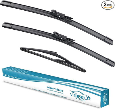 OEM Windshield Wiper Blades Replacement for BWM Mini Cooper Countryman 2011 2012 2013 2014 2015 2016, All Weather Original Factory Quality Front & Rear Wipers Set 20 "+19"+10" (Pack of 3)
