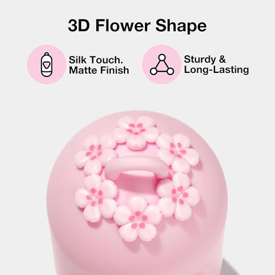 VETRESKA Dog Poop Bag Dispenser with Cherry Blossom Scented Poop Bags, Leak Proof and Extra Thick Pet Waste Bags, 1 Poop Bag Holder and 105 Bags for Dog Walking and Cats Litter, Pink
