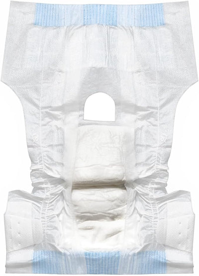 Paw Inspired Disposable Dog Diapers, Female Dog Diapers Ultra Protection, Diapers for Dogs in Heat, Excitable Urination, or Incontinence, XXS 32 Count