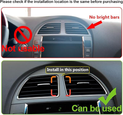 Car Phone Holder for Lexus ES 350 Auto Accessories [Only for 2010-2012 Lexus ES350] [Auto Lock Hands Free Cell Phone Mount Car fits for iPhone & All Smartphones]