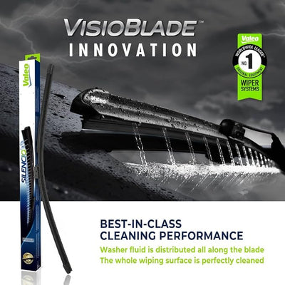 Valeo 178507 Silencio Visioblade Windshield Wiper Blade Set Compatible with Select Mercedes-Benz R231 Models, Unheated 26/22 inch Pack of 2 Premium OEM Wipers, Replacement Windshield Wipers