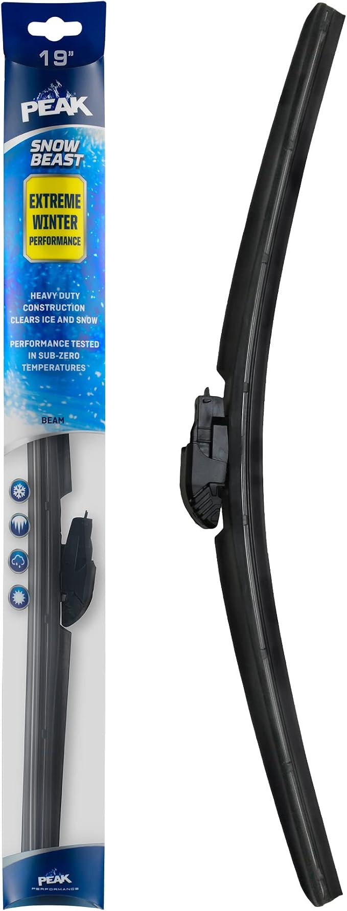 PEAK Snow Beast Winter Windshield Wiper Blade, 19-inch