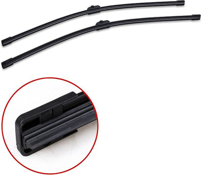 BOSCH AeroTwin OE Replacement Wiper Blades Driver & Passenger Side - Set of 2 (26" & 26") Side Lock 22mm - 3397009034 | Driver and Passenger Side Original Equipment Replacement Blades