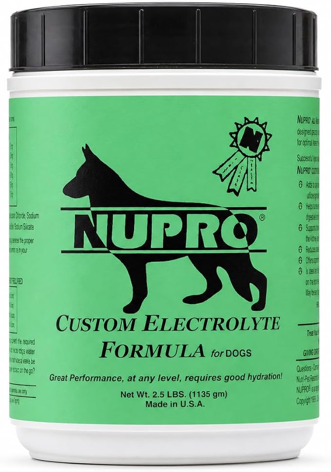 Custom Electrolytes for Dogs | For active and working dogs, Supports hydration and fluid balance, Ideal before and after strenuous activity.