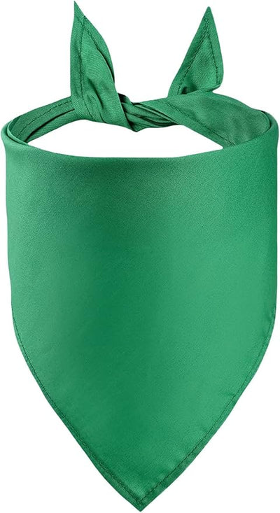 Petitebella Single Color Pet Bandana (Kelly Green, Small)