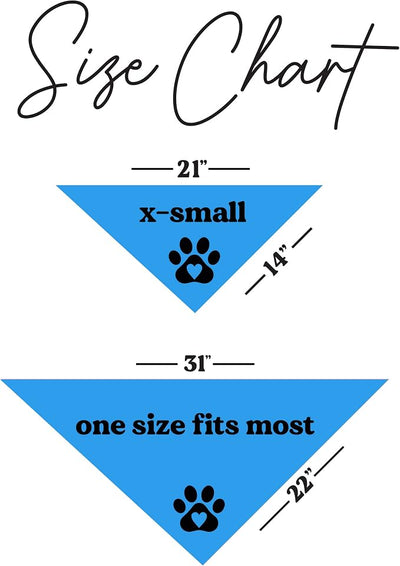 I Solemnly Swear I Am Up to No Good Dog Bandana (Turquoise, XS 1101)