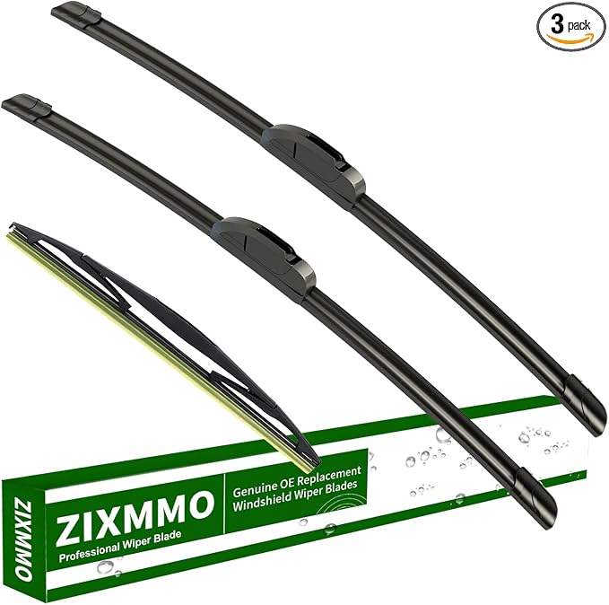3 wiper blades Replacement for 2003-2008 Subaru Forester windshield wipers | 2009-2010 Infiniti FX35 FX50,Replacement Original Equipment,Premium All-Seasons,Front & Rear,22"+19"+14"(Set of 3) J HOOK