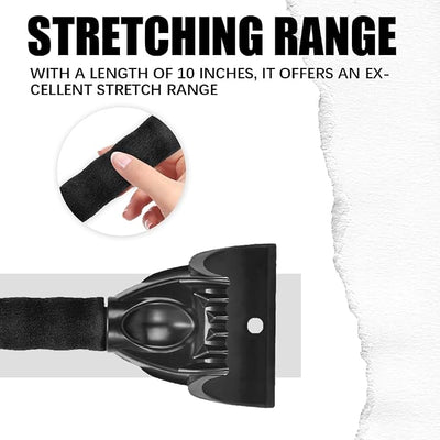 Ice Scraper for Cars and Small Trucks, Ice Scrapers for Car Windshield, Auto Snow Removal Tool with Ergonomic Foam Grip, Auto Windshield Plastic Snow Shovel for Truck Home Window (Black)