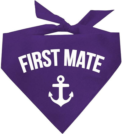 First Mate Dog Bandana (Purple, OS 264)