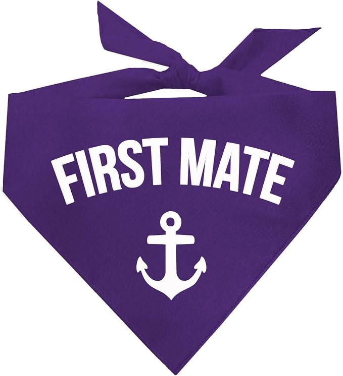 First Mate Dog Bandana (Purple, OS 264)