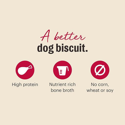 The Honest Kitchen Human Grade Dog Treats Bone Broth Bites: Roasted with Beef Bone Broth & Sweet Potatoes, 8 oz Bag