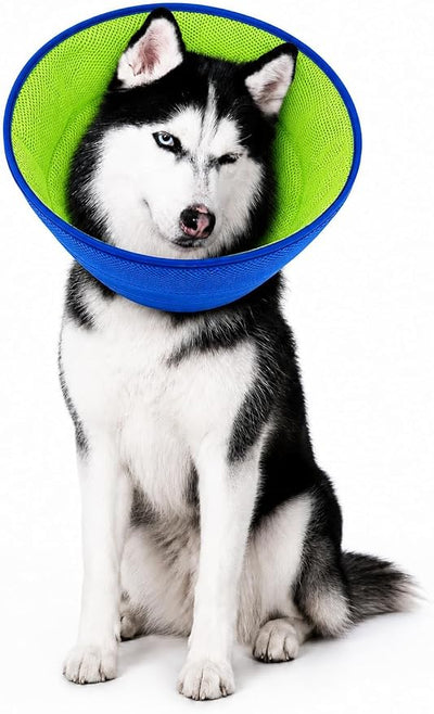 Dog Recovery Collar for Dogs After Surgery – Soft Breathable Dog Cone Collar, Lightweight Elizabethan Collar Alternative for Wound Healing, Anti Licking, Comfortable Sleep & Daily Eating,XL