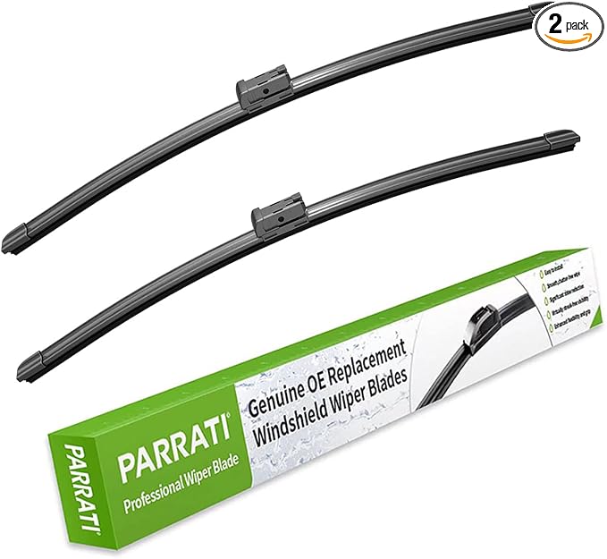 PARRATI® 22 Inch & 18 inch of High Performance Premium All-Season Automotive Replacement Front Windshield Wiper Blades for Colorado Canyon 2015-2018,Easy DIY Install(Set of 2)