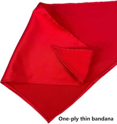 1 Pack Dog Bandana Red Chiffon for Small Dogs