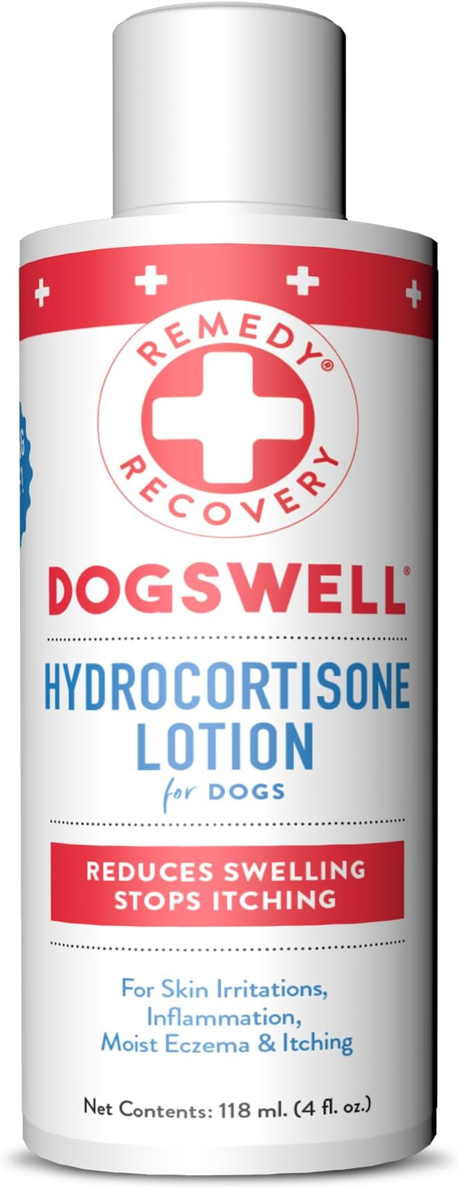 Remedy + Recovery 0.5% Hydrocortisone Lotion for Dogs, 4 oz. (Packaging May Vary)