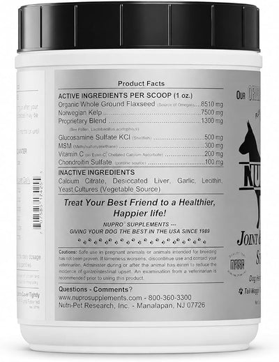 NUPRO® Joint & Immunity Support | Supports joint health, Promotes flexibility, Supports immunity, Helps active and senior dogs, No wheat, corn or fillers