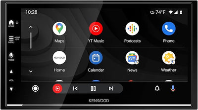 Kenwood DMX8709S 6.8" Digital Multimedia Receiver with Apple CarPlay and Android Auto (Renewed)