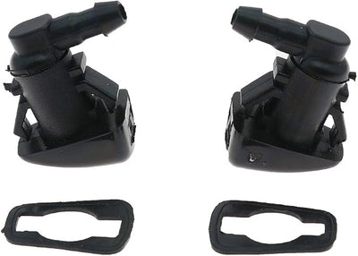 8S4Z-17603-AA Pack of 2 Windshield Washer Nozzle Kit for 2008-2011 Focus | Windshield Washer Squirter Nozzle Wiper Spray Nozzle,Compatible with 2008-2011 Focus ,Replace OE 8S4Z-17603-AA 7T4Z-17603-A1