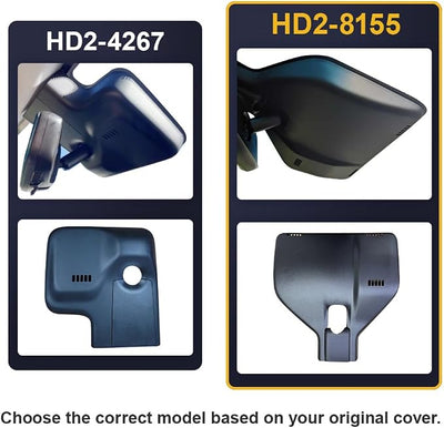 Fitcamx 4K Dash Cam Suitable for Chevy Bolt EV & EUV LT Premier 1LT 2LT 2022-2024 has Auto-Dimming (HD2-8155), OEM Look, UHD 2160P Video, WiFi&APP, Loop Recording, G-Sensor, Easy to Install, 64GB Card
