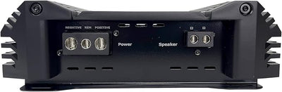 Orion XTR Series XTR1000.1D High Power Monoblock Class D Car Amplifier - 1000W RMS, 1-Ohm Stable, Low-Pass Crossover, Bass Boost Control, MOSFET Power Supply, Bass Knob Included, Made in Korea