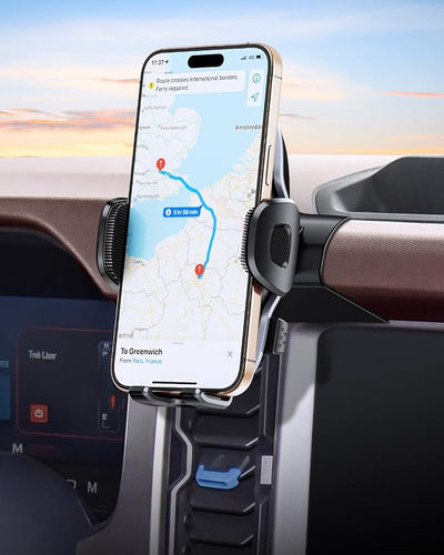 ELOHEI Custom Fit Phone Mount for Ford Bronco with Custom Base | Car Phone Holder for Ford Bronco 2021 2022 2023 2024 Car Accessories