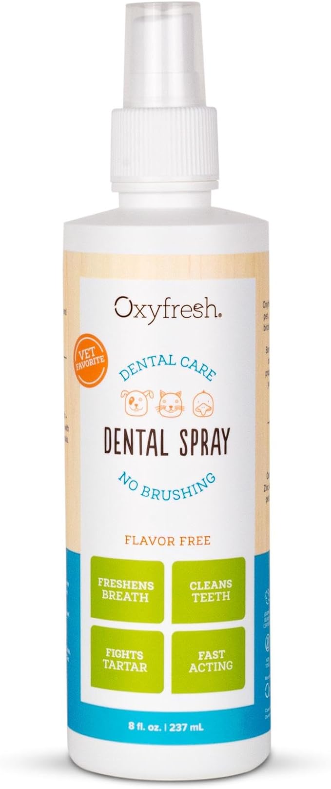 Advanced Cat & Dog Breath Spray – Instant Pet Breath Freshener: Easy No Brushing Teeth Cleaning Solution – Fight Plaque, Keep Teeth & Gums Healthy