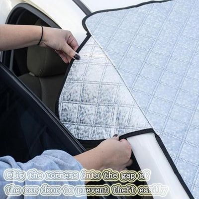 Magnetic Car Anti-Snow Cover, Magnetic Frost Cover for Car Windshield, Anti Snow Car Cover, Magnetic Windshield Cover, Magnetic Car Cover for Snow, Magnetic Car Anti-Snow Cover for SUV (1Pc)