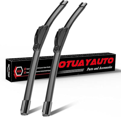 OTUAYAUTO Premium Windshield Wiper Blades - Replacement for Buick Regal 2011-2017 - Precision Fit, All-Weather Performance, J/U Hook Front Window Wiper Blades - 24"+18" (Pack of 2)