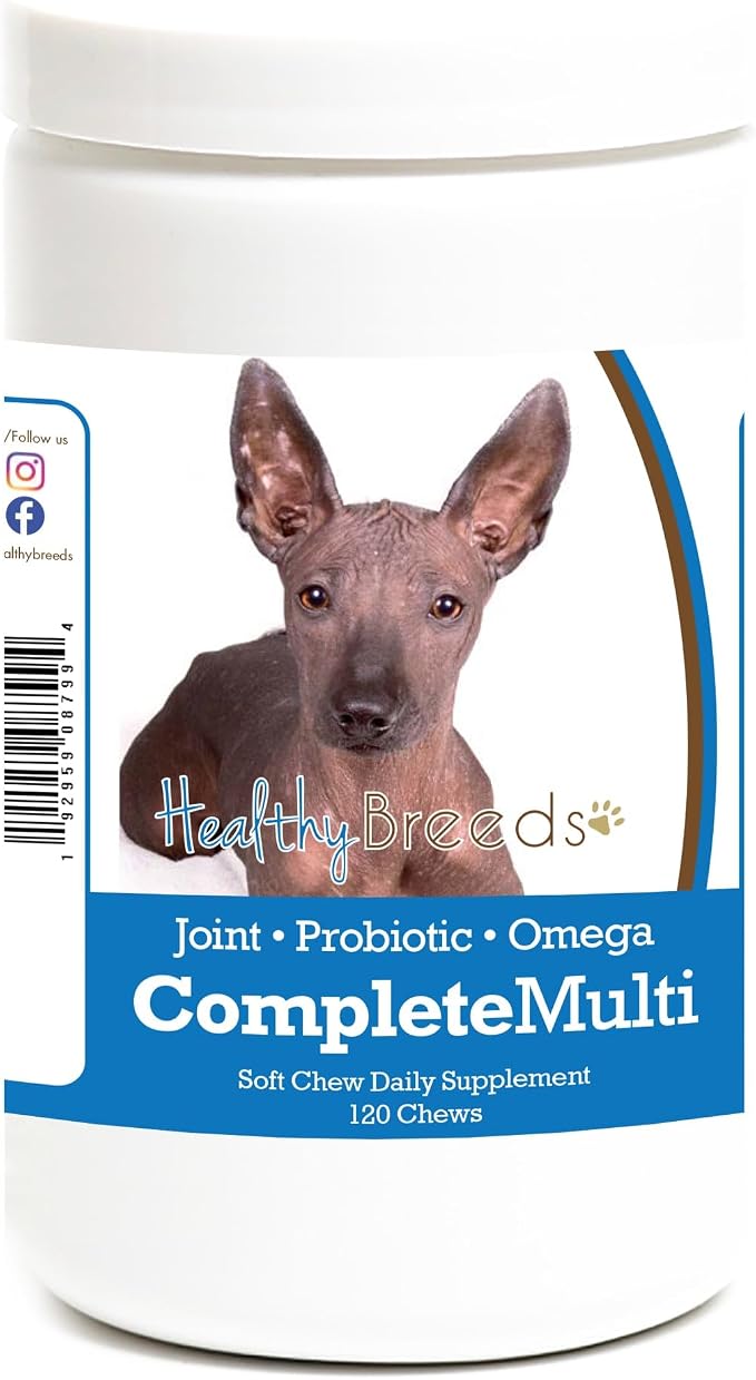 Xoloitzcuintli All in One Multivitamin Soft Chew 120 Count