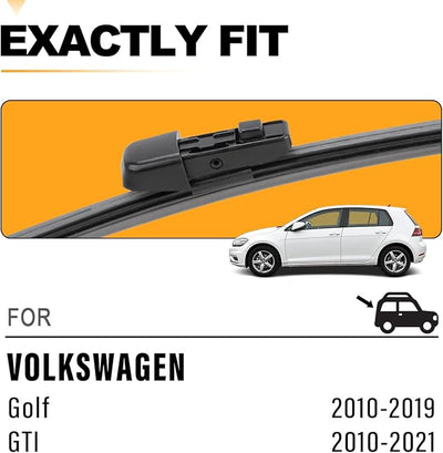 AUTOBOO 11 Inch Rear Wiper Blade Replacement for Volkswagen VW Golf 2010-2021 GTI 2022-2010 e-Golf 2015-2021-BACK Windshield Wiper Blade -Original Factory Quality (Pack of 1)