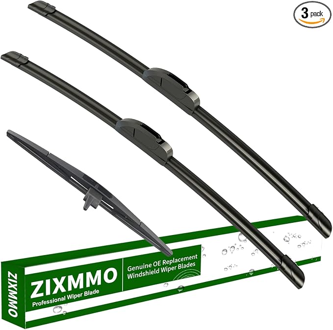 3 wiper blades Replacement for 2009-2015 Honda Pilot windshield wipers | Replacement Original Equipment,Premium All-Seasons,Front & Rear,22"+21"+14"(Set of 3) J HOOK