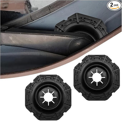 YoRise Car Windshield Wipers Hole Dust Cover, Waterproof Silicone Auto Front Wiper Arm Hole Protection Pad, Universal Vehicle Exterior Anti-Blockage Guards for Cars, SUVs, Trucks(2PCS)
