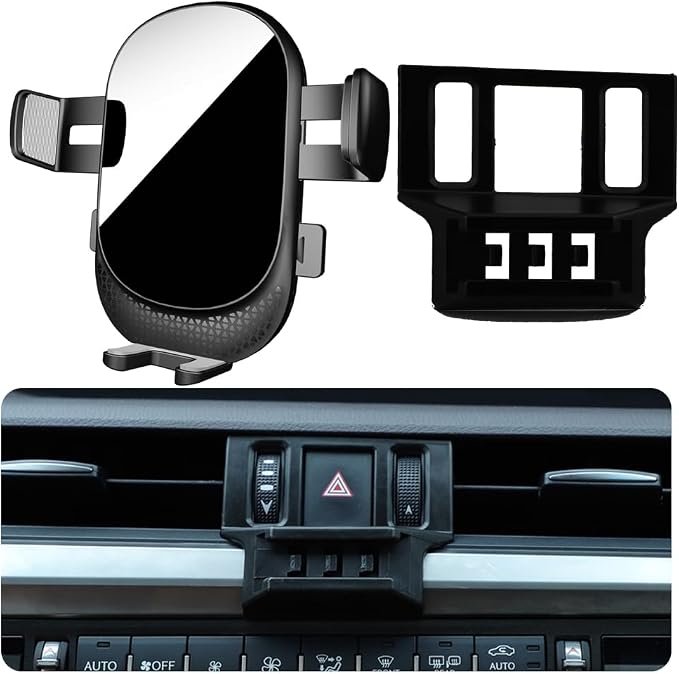 Car Phone Holder for Lexus ES Auto Accessories [Only for 2019-2021 Lexus ES 250 / ES 300h / ES 350] [Auto Lock Hands Free Cell Phone Mount Car fits for iPhone & All Smartphones]