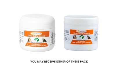 Healthy Paw Life Lime Sulfur Pet Skin Cream (2 oz) - Soothing Topical Skin Support for Dogs, Cats, Puppies, Kittens, and Horses - Soothe Dry, Itchy, and Irritated Spots