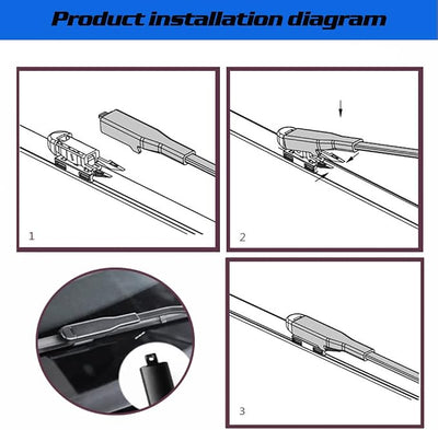 Windshield Wiper Blade Replacement For Chevrolet Avalanche Silverado Suburban GMC Sierra Yukon 2007-2013 Cadillac Escalade EXT ESV 2007-2013 Windscreen wiper