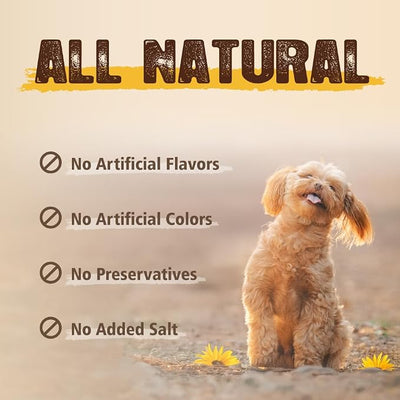 Gootoe Soft Dog Treats, Multi-Angled All-Natural Dog Training Treats; High-Protein, Gluten-Free, Hypoallergenic, Grain-Free, Dental Chews, 1.5 lb