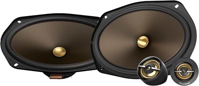 A-Series MAX TS-A693CH 6” x 9” 2-Way Speakers (Pair) – 460W Max, Balanced Sound + Smooth Treble, Enhanced Bass, Ideal Factory Upgrade, Installation Adaptors Included