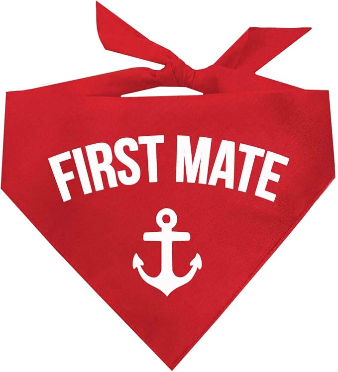First Mate Dog Bandana (Red, OS 264)