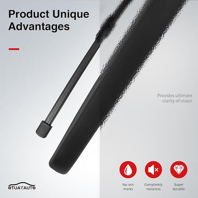 OTUAYAUTO Rear Windshield Wiper Arm Blade Set - Replacement for Ford Escape 2020-2024 OEM Factory Style Accessories