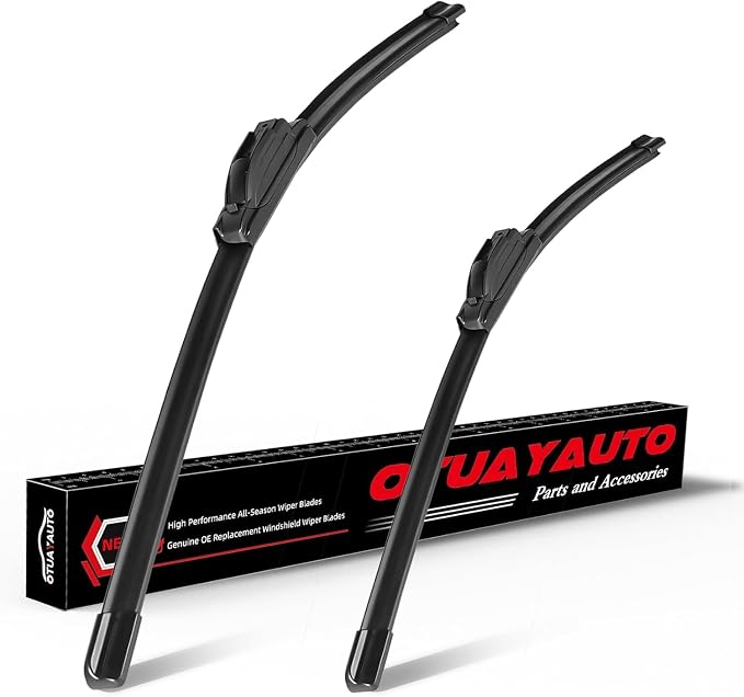 OTUAYAUTO Premium Windshield Wiper Blades - Replacement for Chevrolet Cruze 2011-2015 - Precision Fit, All-Weather Performance, J/U Hook Front Window Wiper Blades - 24"+18" (Pack of 2)