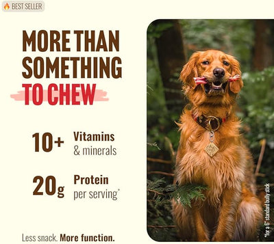 Natural Farm Odor-Free Bully Sticks (6 Inch, 25 count),1.3 lb. Bag, Fully Digestible 100% Beef Pizzle Chews,Grass-Fed, Non-GMO,Grain-Free, Natural Long-Lasting Chews for Small & Large Dogs. Pack of 25