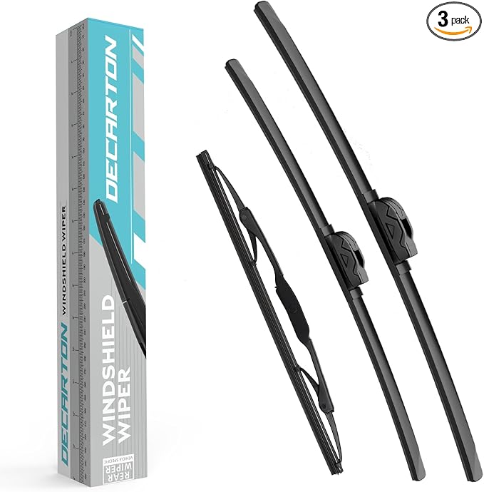 Wiper Blades Replacement for GMC Acadia 2017-2023 | Windshield Wipers-3 Pieces of Car Front and Rear Window Wiper Blade (24+20+10)